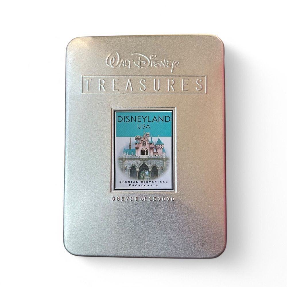 Walt Disney Treasures Disneyland USA Limited Edition 2 DVD Tin 2001 Numbered